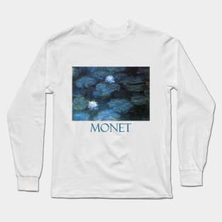 Waterlilies (1897) by Claude Monet Long Sleeve T-Shirt